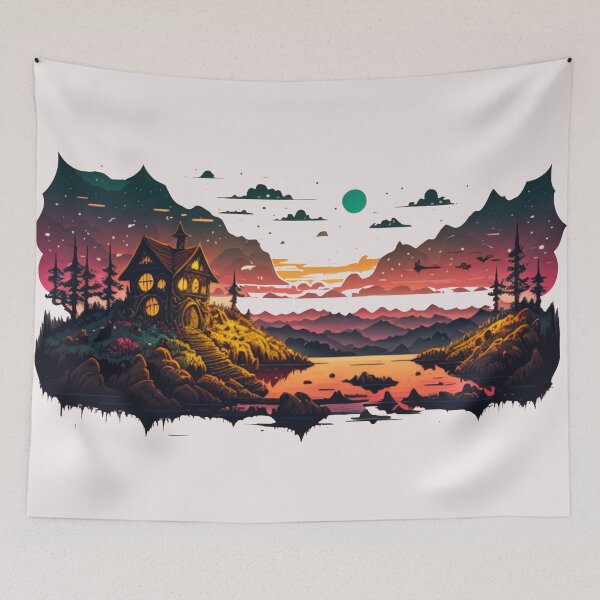 Item preview, Moonlit Haven designed and sold by LucidMindz.