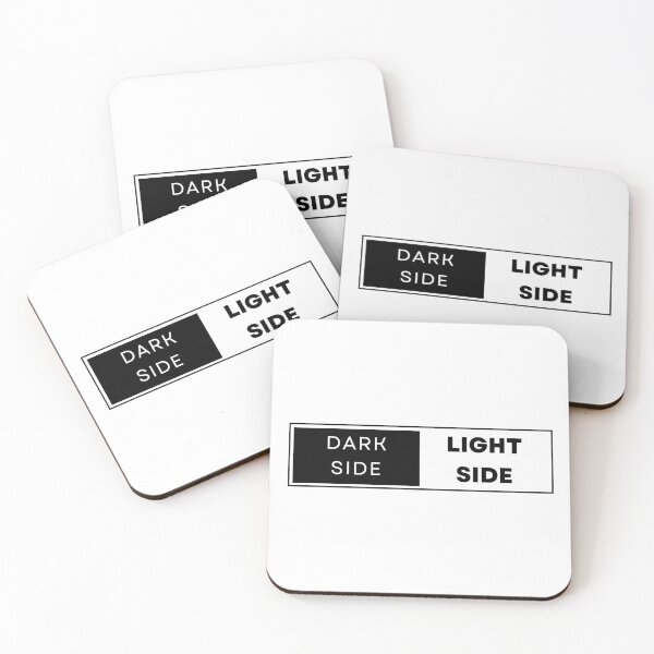 Item preview, Dark Side - Light Side Minimal designed and sold by TheFOL.