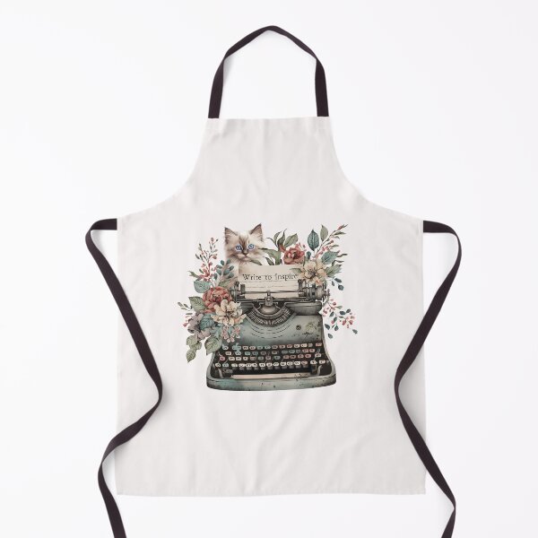 Item preview, Vintage Typewriter with Flowers  designed and sold by HappyLifeCreate.