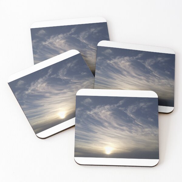 Item preview, Horse Sunrise Cloud Anamorphic Shape and Picture, White Mare in the footsteps of dawn designed and sold by JOSEPH WARD.