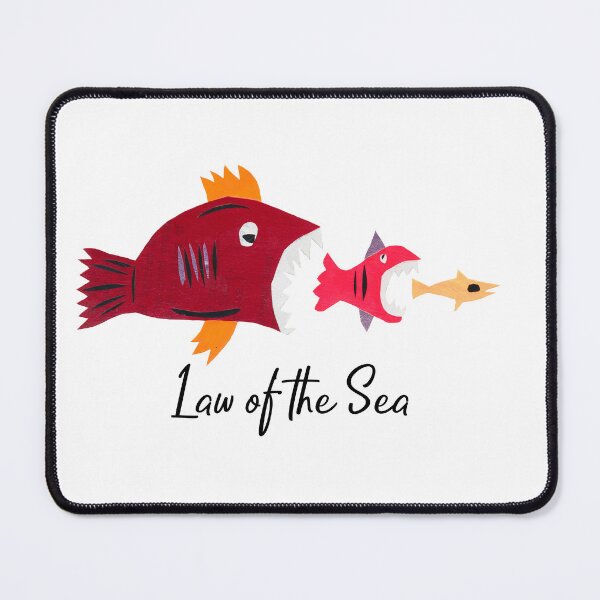 Item preview, The Law of the Sea designed and sold by blue-planet-art.
