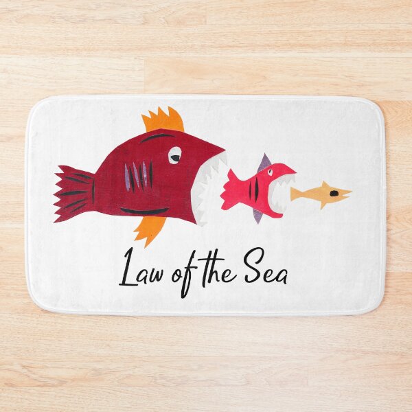 Item preview, The Law of the Sea designed and sold by blue-planet-art.