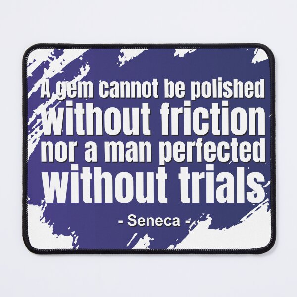 Item preview, Quotes Daily Stoic A Gem Saneca designed and sold by artbibun.
