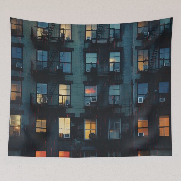 Item preview, Apartments in the rain designed and sold by schamsyy.