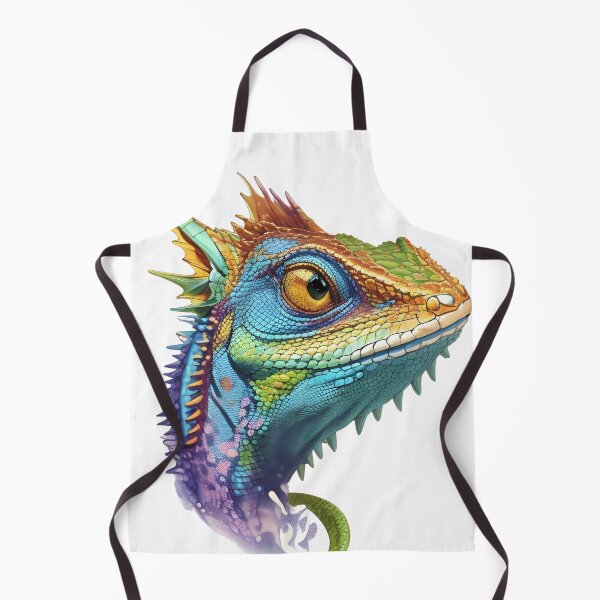 Item preview, Colorful Lizard: A Captivating Display of Nature's Artistry designed and sold by Ceemko's Vintage Corner.