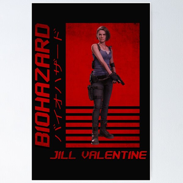 Artikel-Vorschau von Retro Jill Valentine - Rot, designt und verkauft von Cvera7.