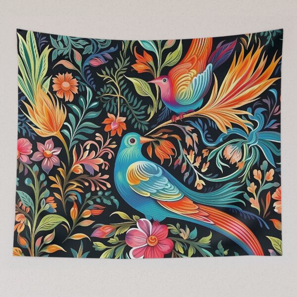 Item preview, Mystical Ethnic Bird Design designed and sold by imaginariumlab.