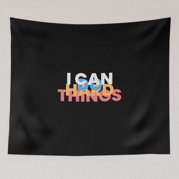 Item preview, I Can Do Hard Things: Defying Expectations designed and sold by ValleyDream.