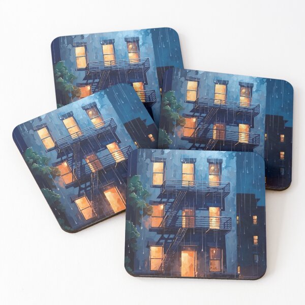 Item preview, Apartments in the rain designed and sold by schamsyy.