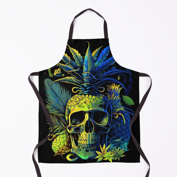 Item preview, Trippy Pineapple Skull designed and sold by MindWave THC.
