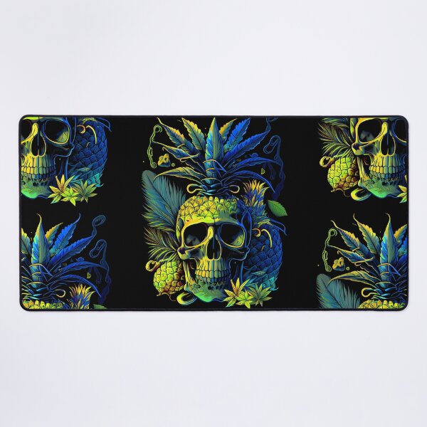 Item preview, Trippy Pineapple Skull designed and sold by MindWave THC.