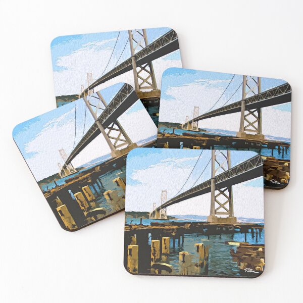 Item preview, SPANNING THE BAY designed and sold by ArtbyRolleen.