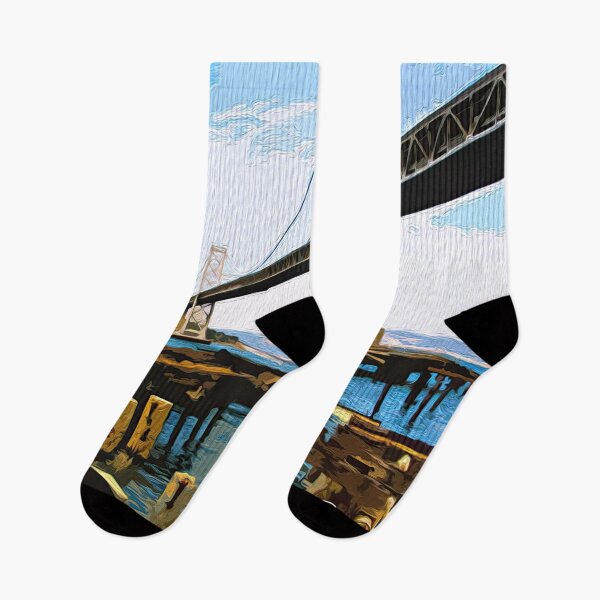 Item preview, SPANNING THE BAY designed and sold by ArtbyRolleen.