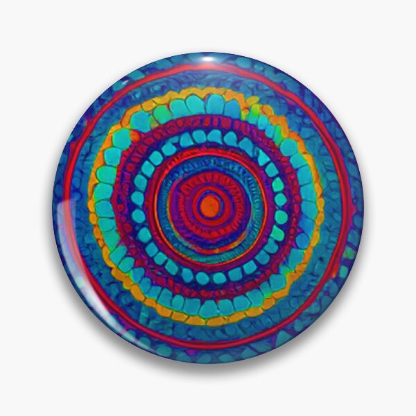Item preview, Colorful Trippy Bohemian Abstract Art designed and sold by ColorZoo.