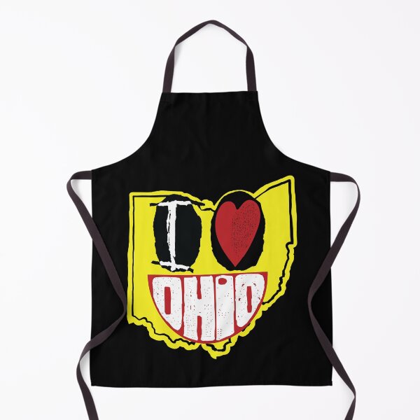 Item preview, I Love Ohio Smiling Happy Face designed and sold by pelagio.