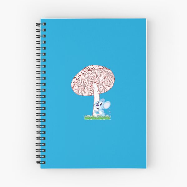 Item preview, A cute mouse under the red mushroom designed and sold by Jk-812.