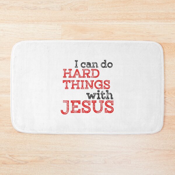 Item preview, I Can Do Hard Things With Jesus designed and sold by EvangelLuke.