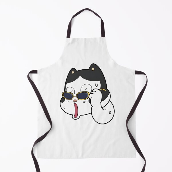 Item preview, sideburns funny cat with swag and thug life face lower sunglasses in shock designed and sold by snow-at-noon.