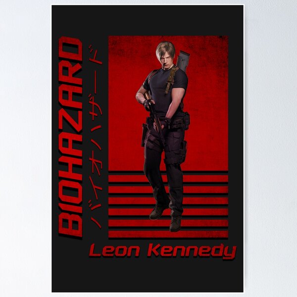 Artikel-Vorschau von Retro Leon Kennedy - Resident Evil Red, designt und verkauft von Cvera7.