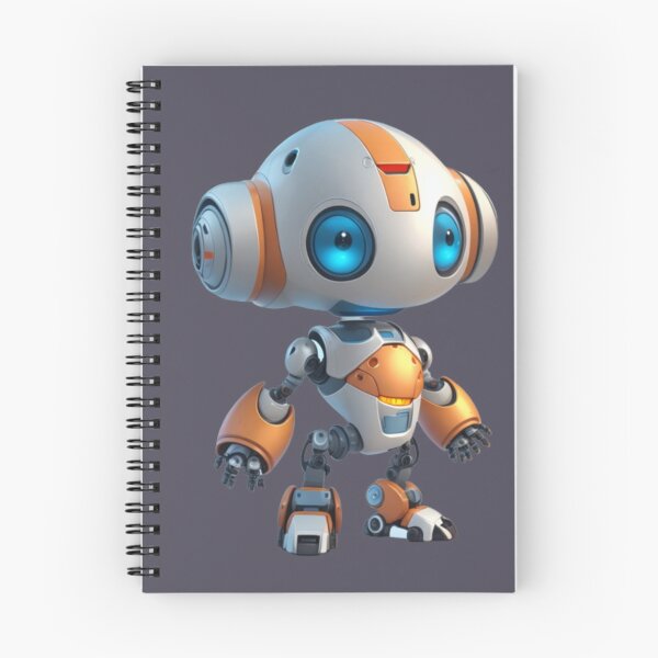 Item preview, cute futuristic robot  designed and sold by mikaws.