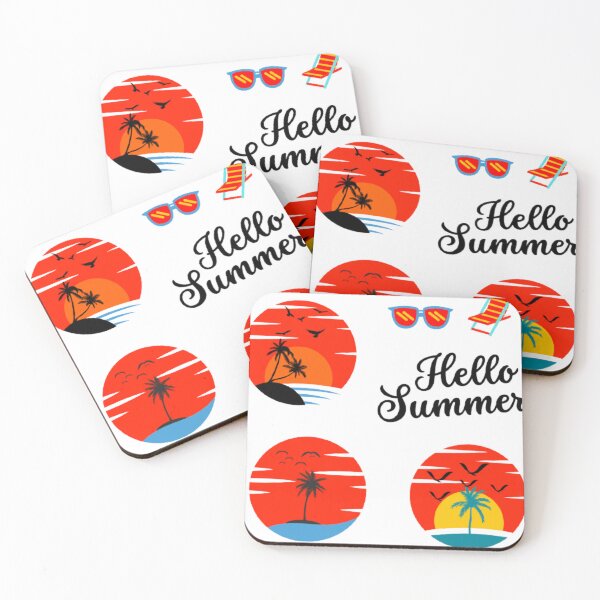 Item preview, Summer Patterns With Flamingos And Pineapples sticker pack designed and sold by MEROSHOP9.