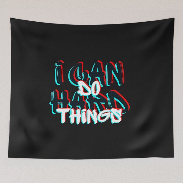 Item preview, I Can Do Hard Things: Navigating Rough Waters designed and sold by ValleyDream.