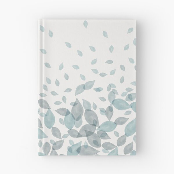 Item preview, Watercolor Scatter Leaves (Teal) designed and sold by Ericksondesigns.