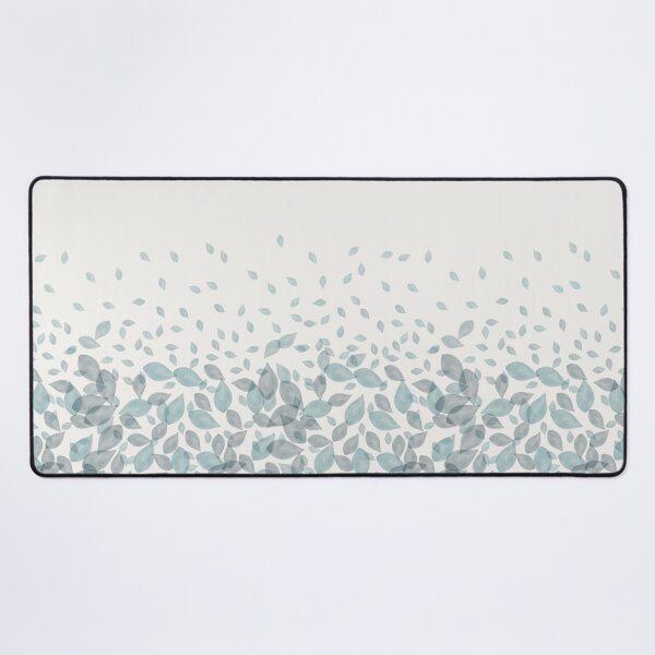 Item preview, Watercolor Scatter Leaves (Teal) designed and sold by Ericksondesigns.