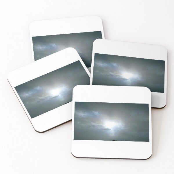 Item preview, Heart Shaped Cloud, created by the clouds and sun light forming a halo filtering through the clouds designed and sold by JOSEPH WARD.