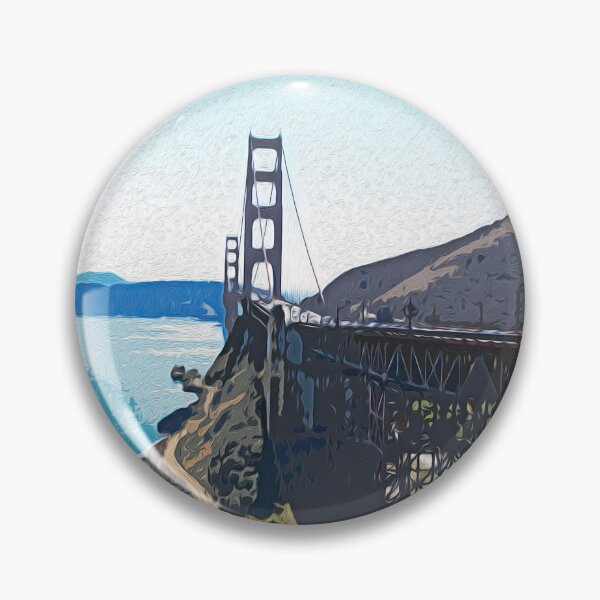 Item preview, THE GOLDEN GATE FROM SAUSALITO designed and sold by ArtbyRolleen.