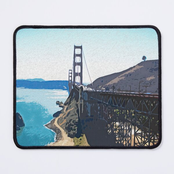 Item preview, THE GOLDEN GATE FROM SAUSALITO designed and sold by ArtbyRolleen.