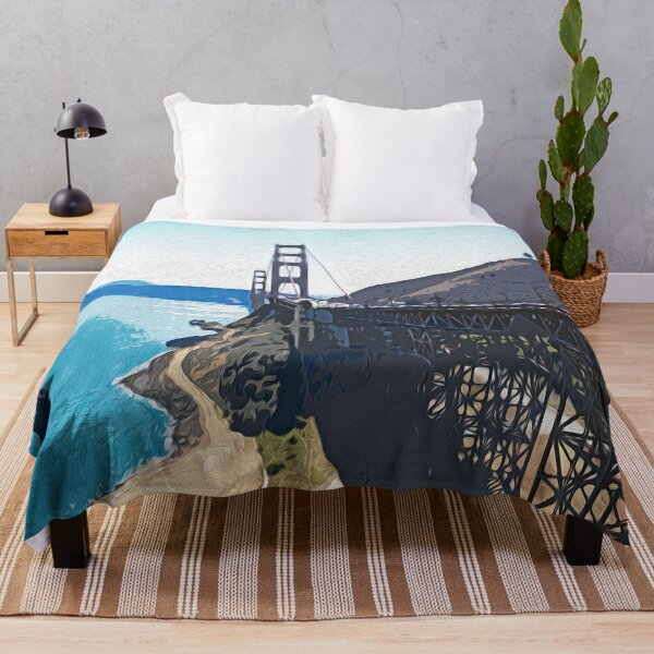 Item preview, THE GOLDEN GATE FROM SAUSALITO designed and sold by ArtbyRolleen.