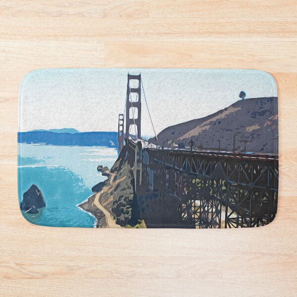 Item preview, THE GOLDEN GATE FROM SAUSALITO designed and sold by ArtbyRolleen.