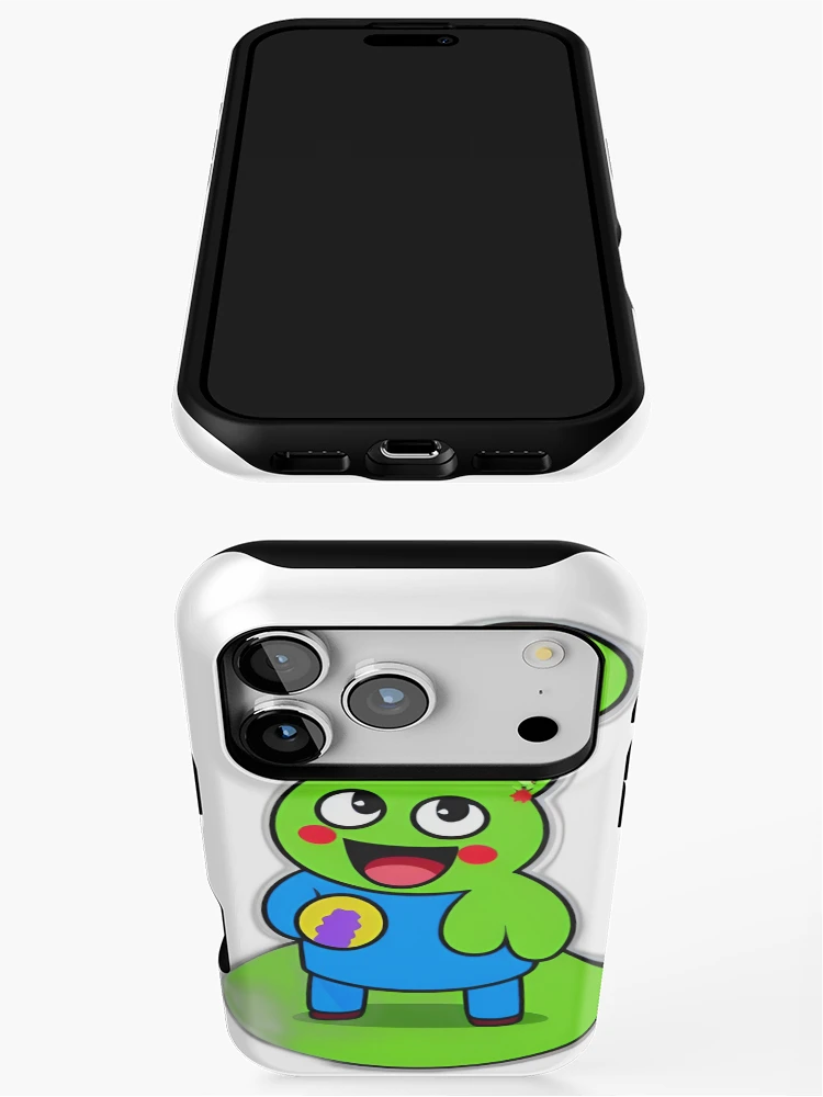 Thumbnail 3 of 4, iPhone Case, Cute Sticker  designed and sold by RareBitsLab.