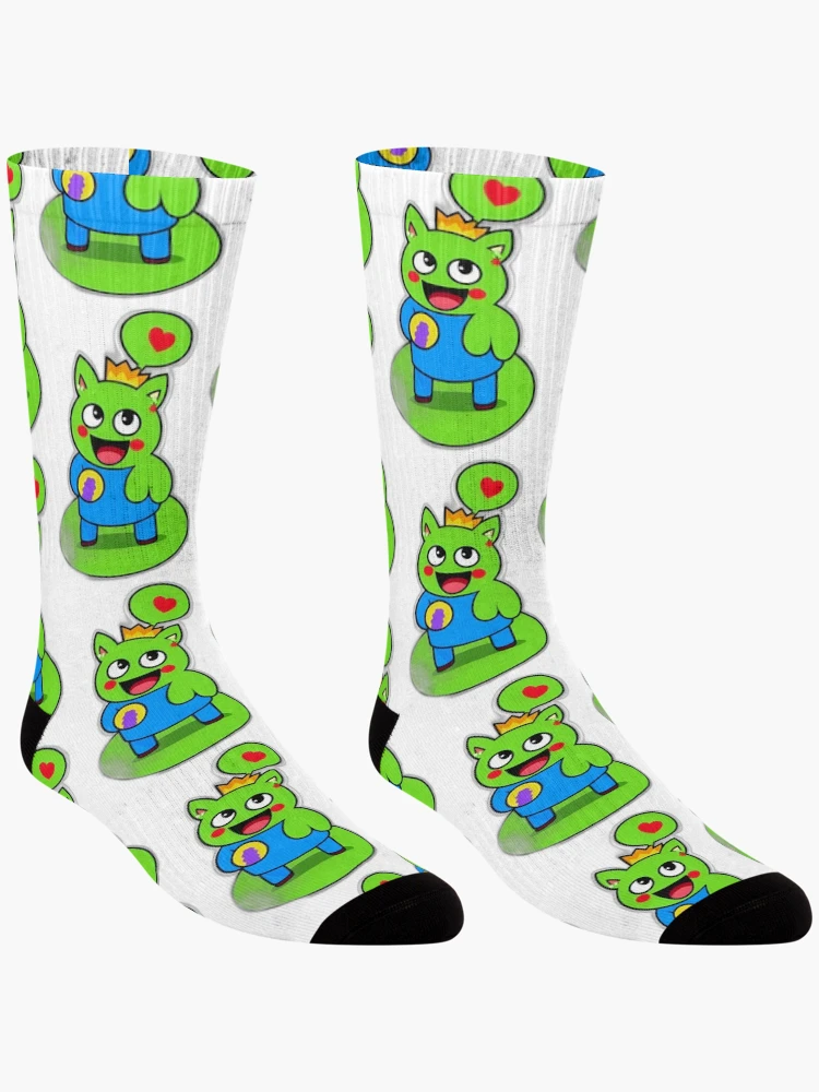 Thumbnail 3 of 5, Socks, Cute Sticker  designed and sold by RareBitsLab.