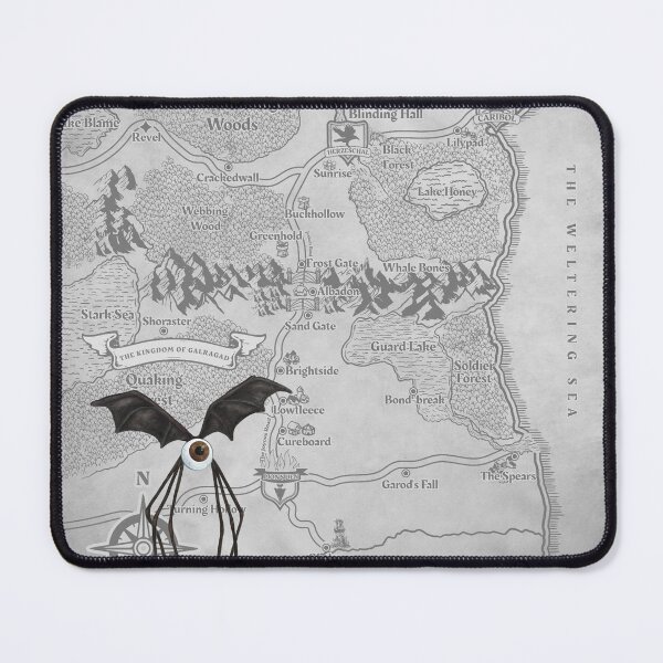 Item preview, Fantasy Map: Skate's World with Rattle designed and sold by Thinklings.