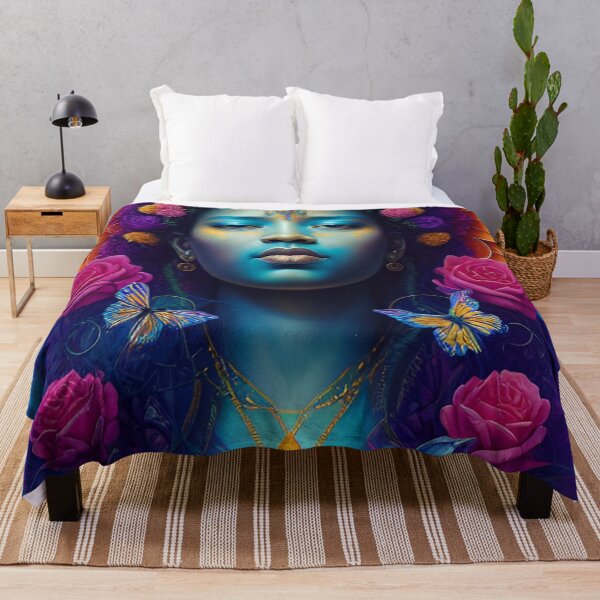 Item preview, Floral Illustrations Feminine Beauty Girl Illustration designed and sold by CyberArtWorld.