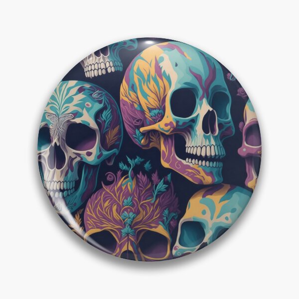 Item preview, skulls pattern designed and sold by ClipCanvas.