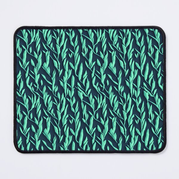 Item preview, Mint Geometric Leaf Pattern designed and sold by Theo-B.