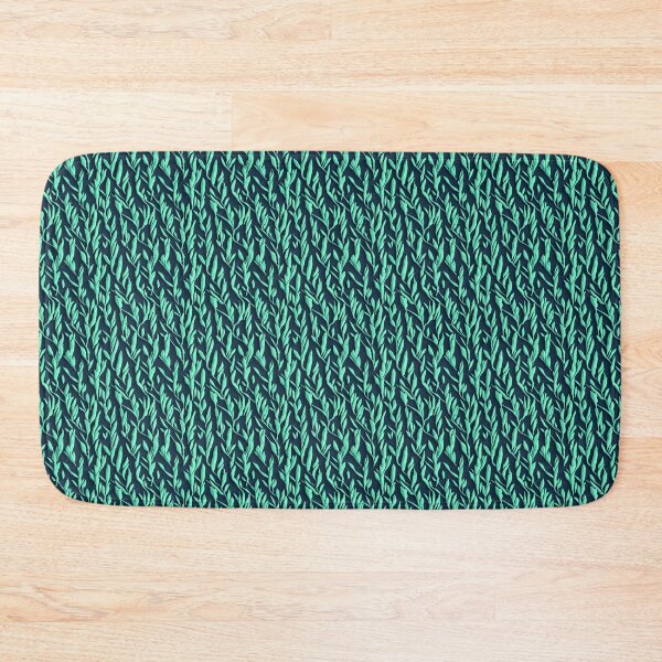 Item preview, Mint Geometric Leaf Pattern designed and sold by Theo-B.