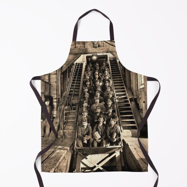 Item preview, Copper Miners Ready to Descend Shaft No. 2 - 1905 designed and sold by Daniel Hagerman.