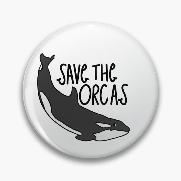 Item preview, save the orcas design designed and sold by cuteleafdesigns.