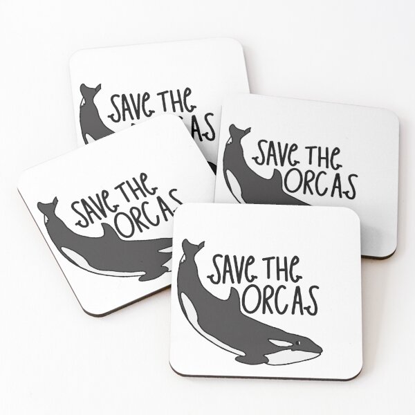 Item preview, save the orcas design designed and sold by cuteleafdesigns.