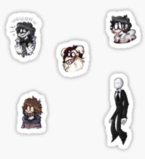 Creepypasta Stickers | Redbubble