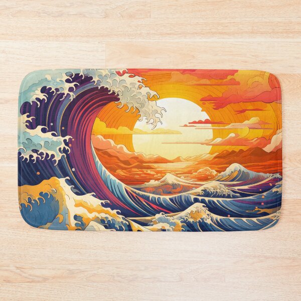 Item preview, The great wave sunset designed and sold by sAInne22.
