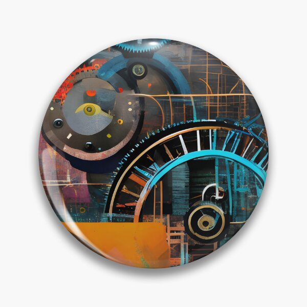 Item preview, Complex Clockwork Multi-coloured Abstract Vol 6 designed and sold by Artekinium.