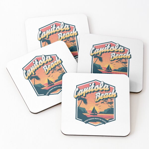 Item preview, Vintage Capitola Beach Sticker designed and sold by SE7VENTH.