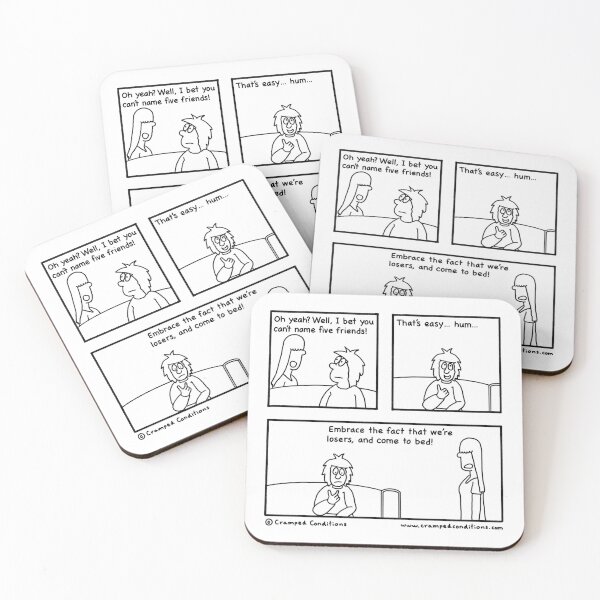 Item preview, No friends designed and sold by Cramped Conditions.