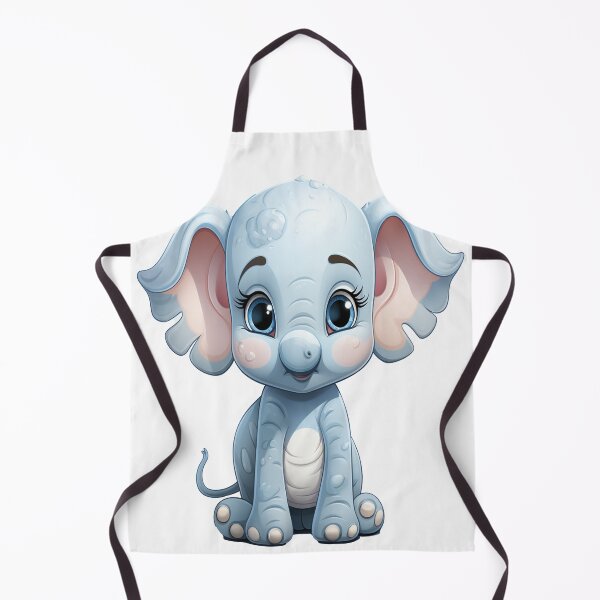 Item preview, The Darling Elephant with Blue Eyes designed and sold by Pyro-Store.