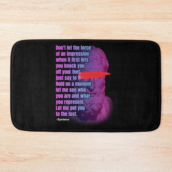 Item preview, Quotes Daily Stoic Dont Let The Force Epictetus designed and sold by artbibun.